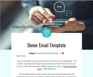 Donor Email Template Preview