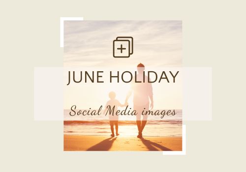 June Holiday Social Media Posts