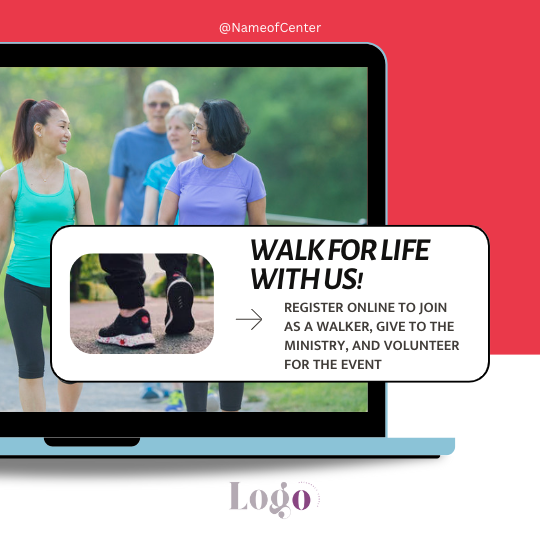 Walk for Life Bundle Social Media