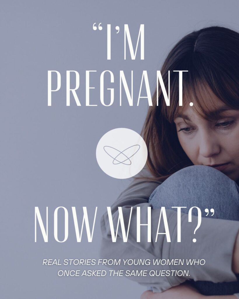 Young woman, worried and fearful of being pregnant.