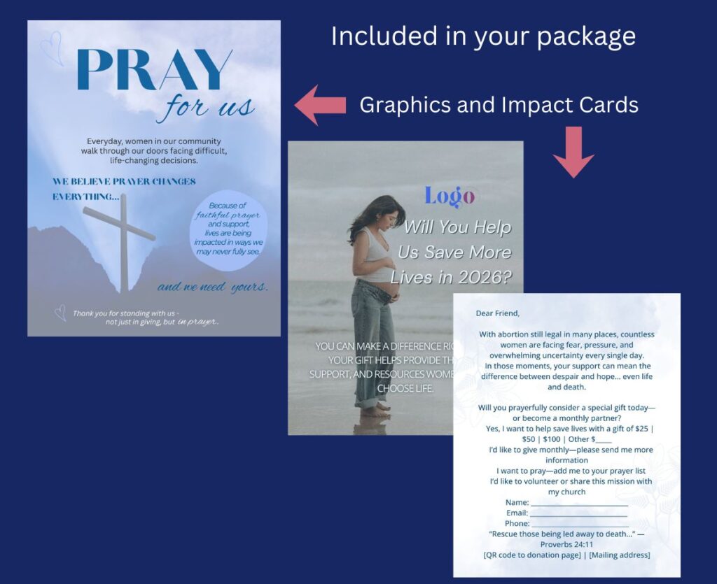 What's included in the Free Donor Impact Packet?