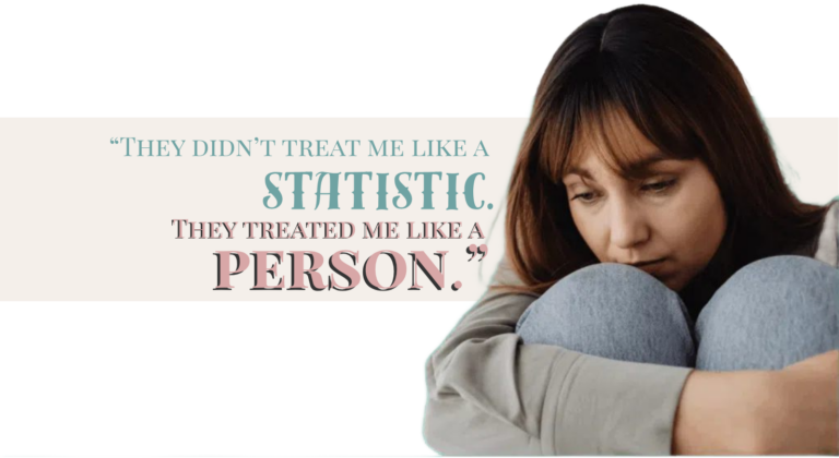 I wasn't a statistic, They saw me as a person. real unexpected pregnancy stories