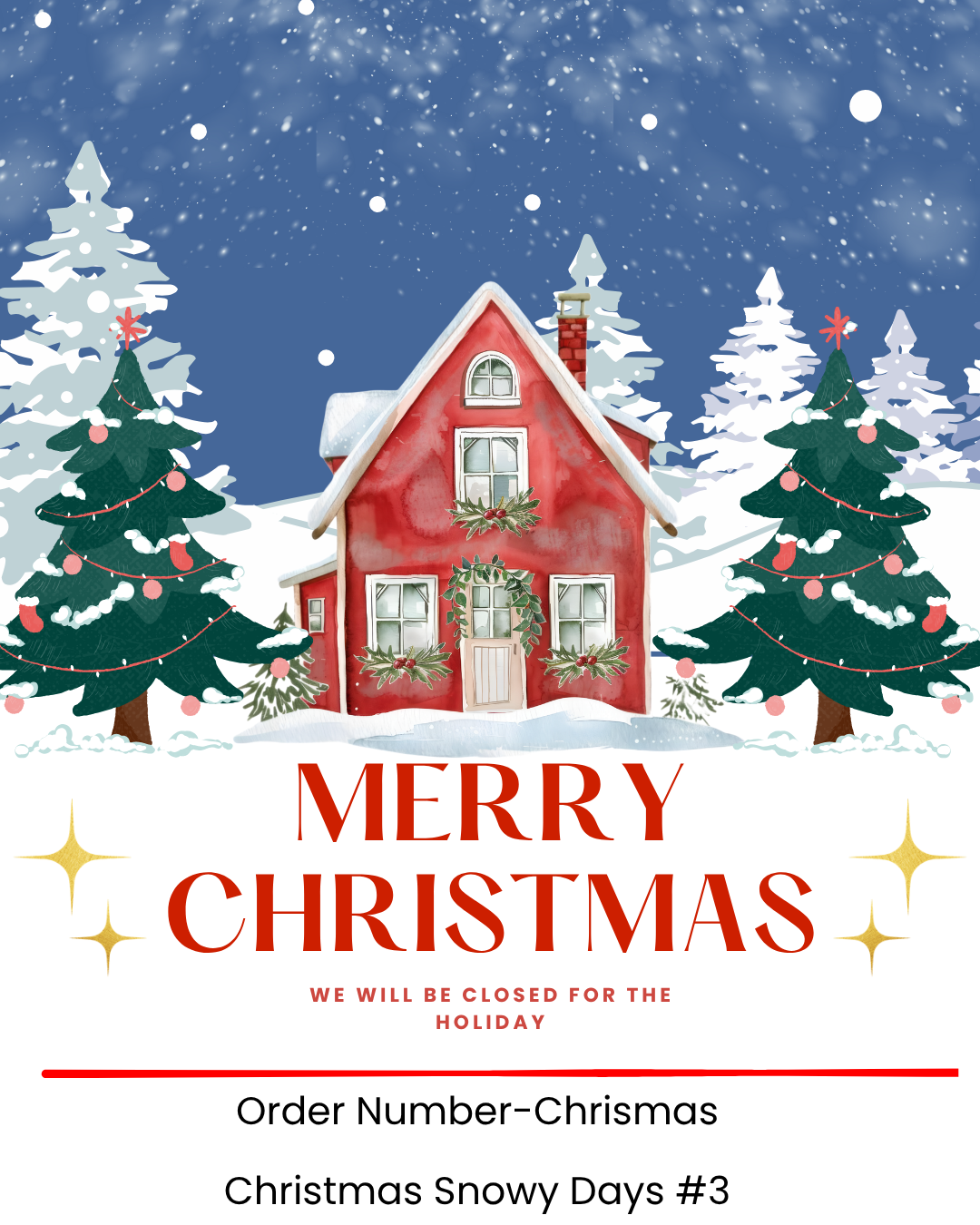 Template Order Number Generic Holiday Closure Christmas (1)